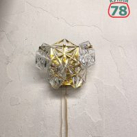 Бра хрусталь СССР ИСКРА винтаж / 3599