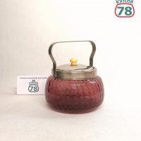 Сахарница марганцевое стекло СССР винтаж / 3640