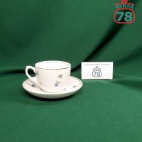 Чайная пара Вербилки фарфор вероника винтаж / 3654