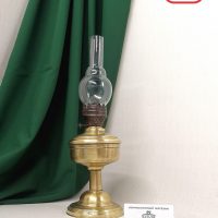 Лампа керосиновая старинная латунь / 3710
