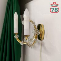 Бра светильник настенный Чехия / 3734