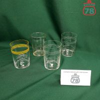 Стакан для подстаканника СССР тонкое стекло / 3741