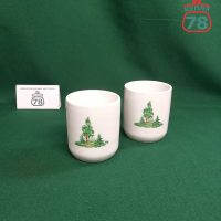 Кружка бокал фарфор СССР винтаж Вербилки / 3745