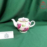 Чайник заварочный фарфор Пролетарий Маки винтаж / 3773