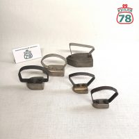 Утюги манжетные винтажные миниатюрные мини набор / 3847