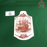 Доска фарфоровая сырная ЛОЗ Фрегат / 3849