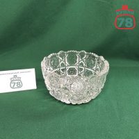 Конфетница салатник хрусталь Словения Kristal Samobor 15 см / 3873