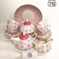 Сервиз чайный Рига сакта Розовые ромашки Zina Ulste / 3882