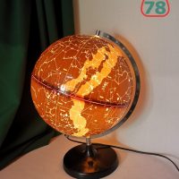 Ночник модель Земли звёздное небо / 3909
