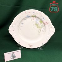 Блюдо фарфор старинное Кузнецов в Риге / 3925