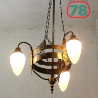 Люстра старинная бронза / 3939