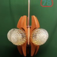 Люстра Польша винтаж / 3958