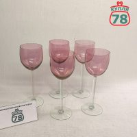 Бокалы Калининские 5 шт розовые 130 мл / 3969
