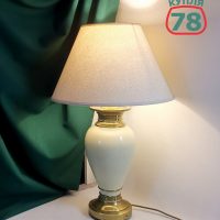 Лампа настольная керамика Англия винтаж / 3974