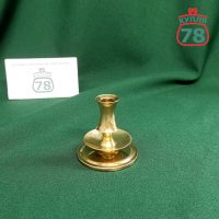 Подсвечник латунный для церковной свечи винтаж / 3985