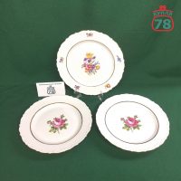 Тарелки фарфор ГДР KAHLA 20см винтаж / 4035