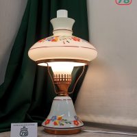 Лампа настольная СССР керосинка винтаж с регулятором / 4097