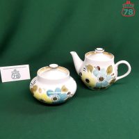 Чайник и сахарница Барановка фарфор СССР винтаж / 4107